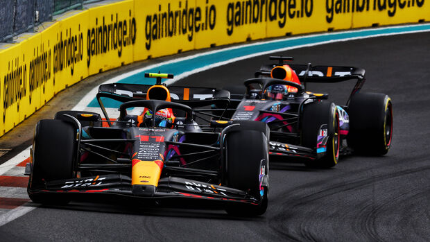 Sergio Perez vs. Max Verstappen - Formel 1 - GP Miami 2023