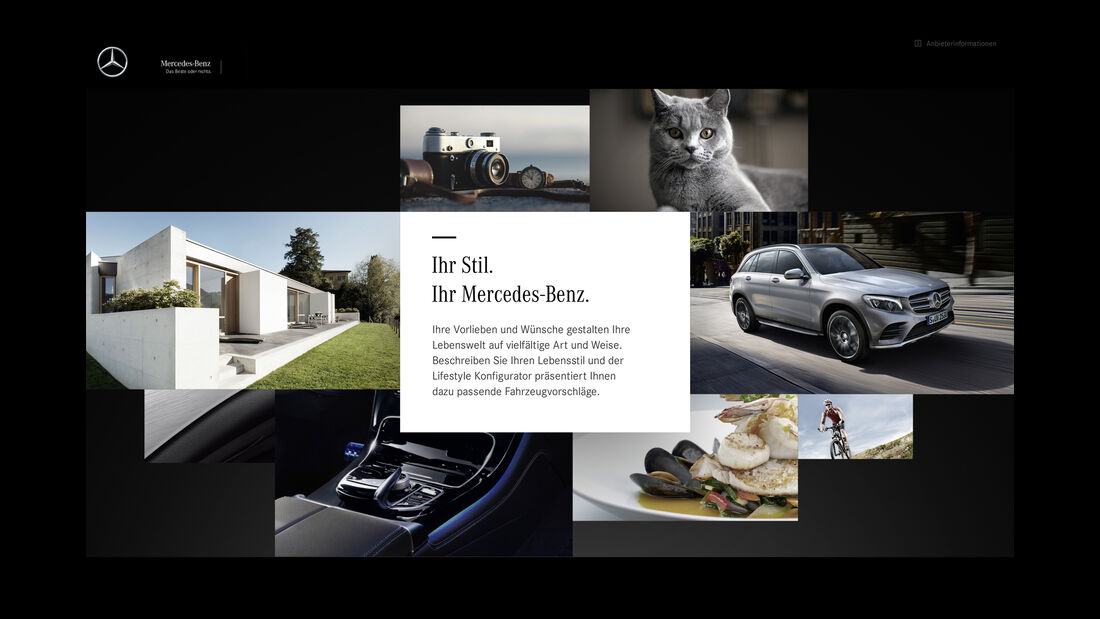 She´s Mercedes Lifestyle Konfigurator