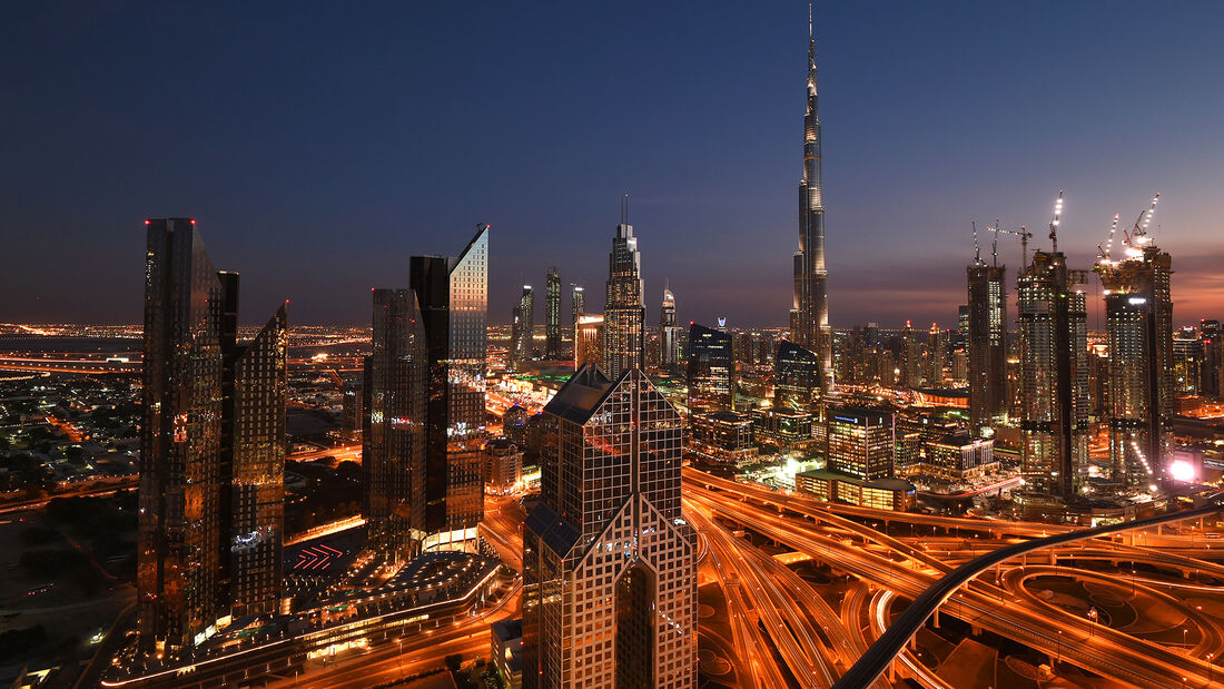 Sheikh Khalifa Highway in Dubai