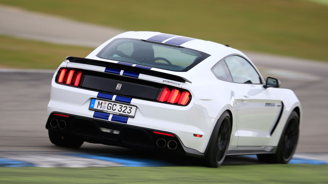 Shelby GT350 Mustang, Heckansicht