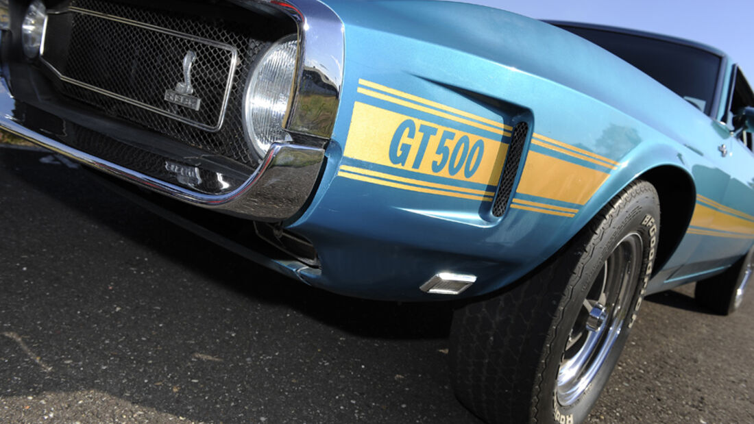 Shelby Mustang GT 500, Baujahr 1969, Lüftungsschlitz