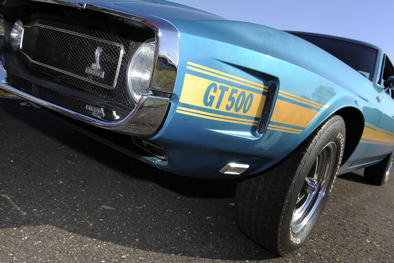 Shelby Mustang GT 500, Baujahr 1969, Lüftungsschlitz