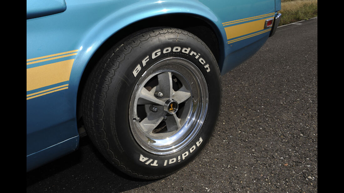 Shelby Mustang GT 500, Baujahr 1969, Rad