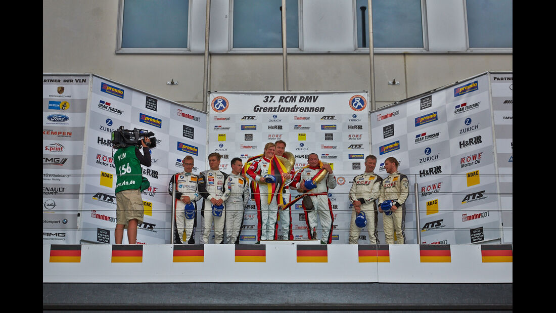 Siegerehrung - VLN Nürburgring - 6. Lauf - 2. August 2014