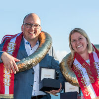 Silvretta Classic 2018 - Gewinner, Peter Göbel und Melanie Gumbl