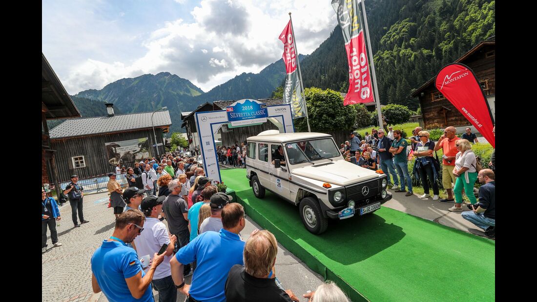 Silvretta Classic 2018, Rallye, Oldtimer