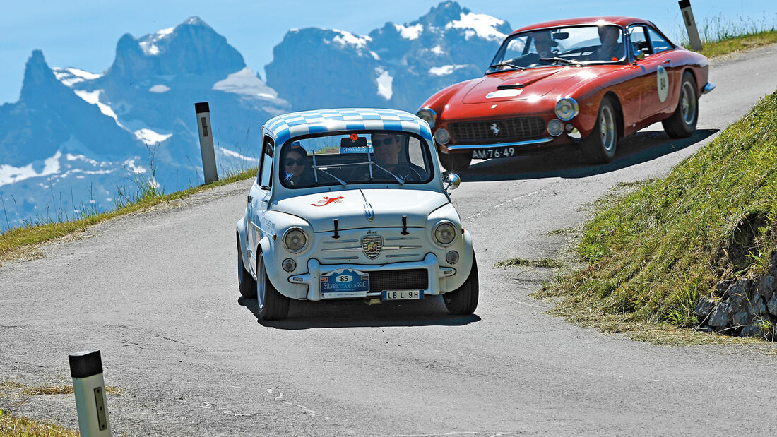 Silvretta Classic, Fiat Abarth 1000 TC, Ferrari 250 GT Lusso