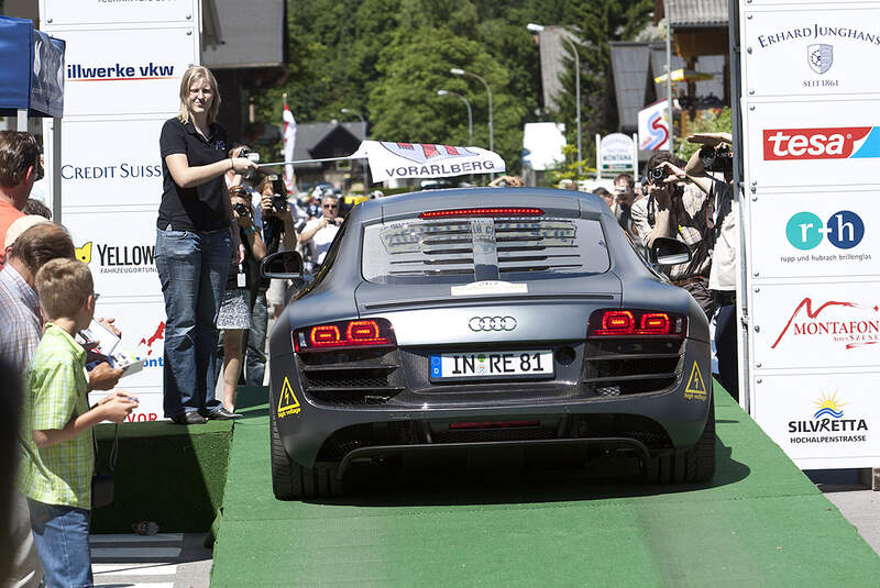 Silvretta E-Auto 2010, Elektroauto, E-Auto, Audi E-Tron Start