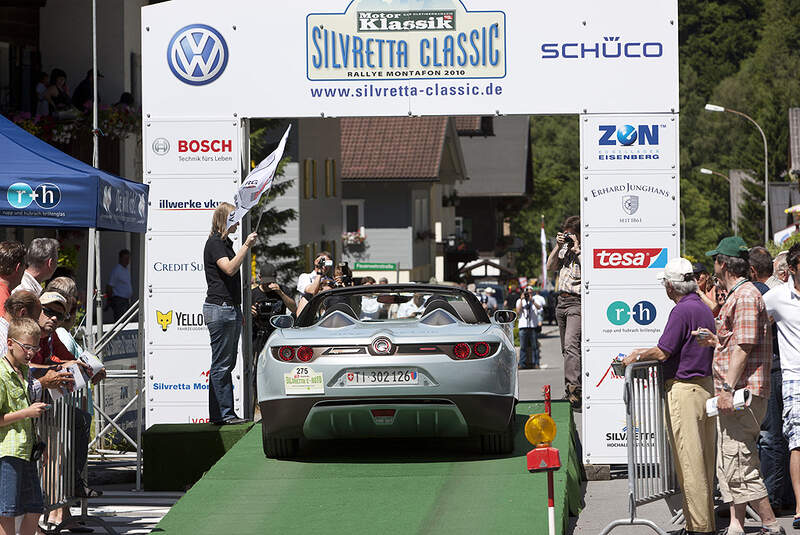 Silvretta E-Auto 2010, Elektroauto, E-Auto, Start