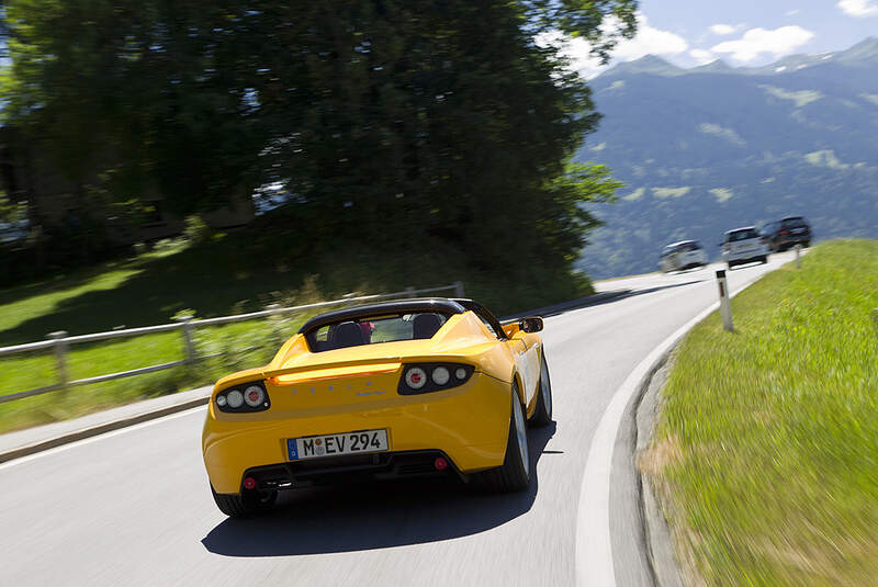 Silvretta E-Auto 2010, Elektroauto, E-Auto, Tesla Roadster