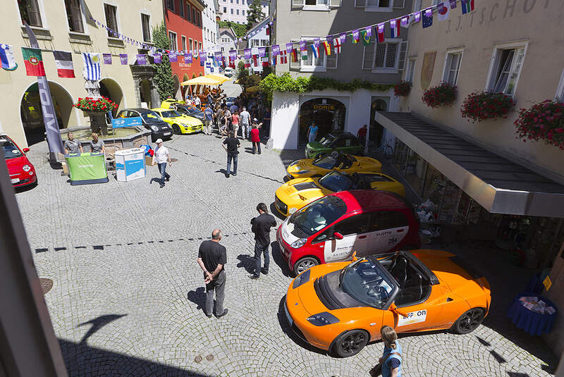 Silvretta E-Auto 2010, Elektroauto, E-Auto, Tesla Roadster