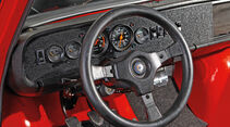 Simca 1000 Rallye 2, Lenkrad, Cockpit