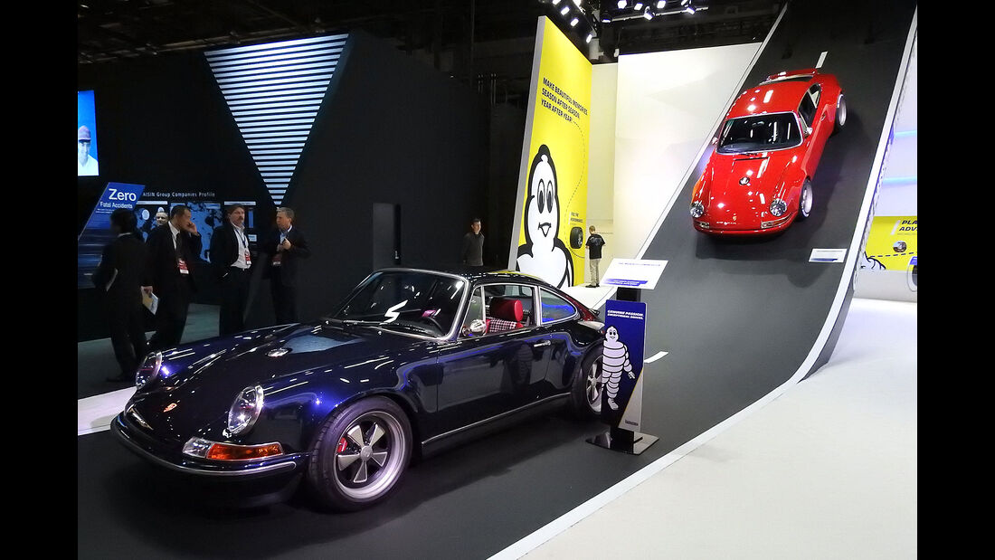 Singer Porsche Michelin Detroit Motor Show