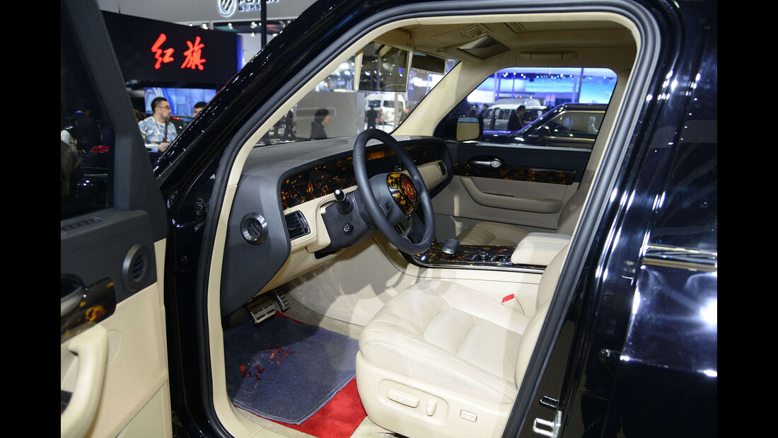 Sitzprobe Hongqi LS5, Shanghai Auto 2015