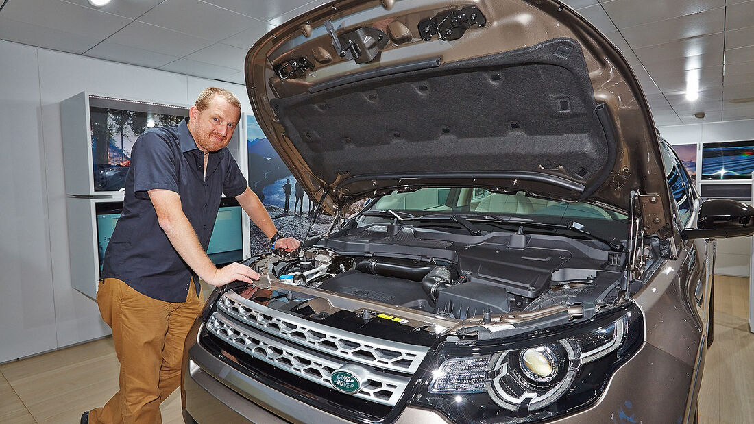 Sitzprobe Land Rover Discovery Sport