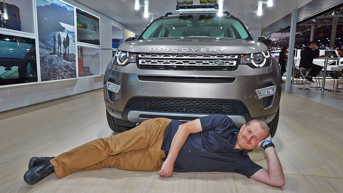 Sitzprobe Land Rover Discovery Sport