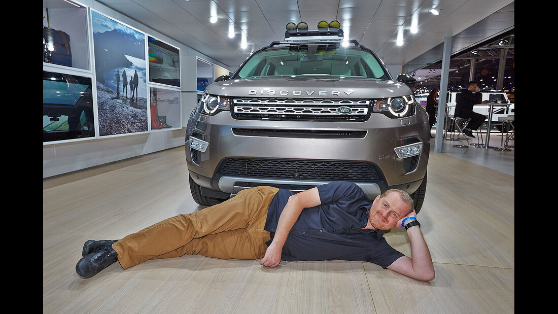 Sitzprobe Land Rover Discovery Sport