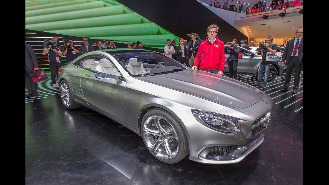 Sitzprobe Mercedes S-Klasse Coupé Concept