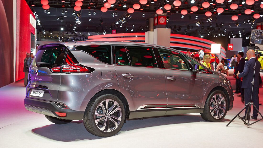 Sitzprobe Renault Espace, Ford S-Max, Autosalon Paris 2014