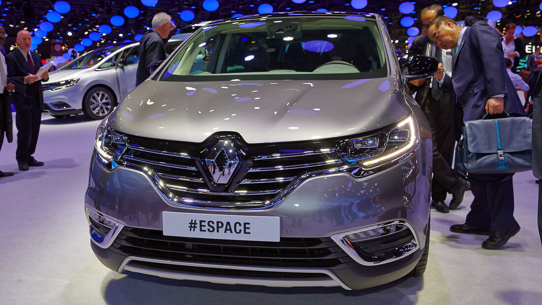 Sitzprobe Renault Espace, Ford S-Max, Autosalon Paris 2014