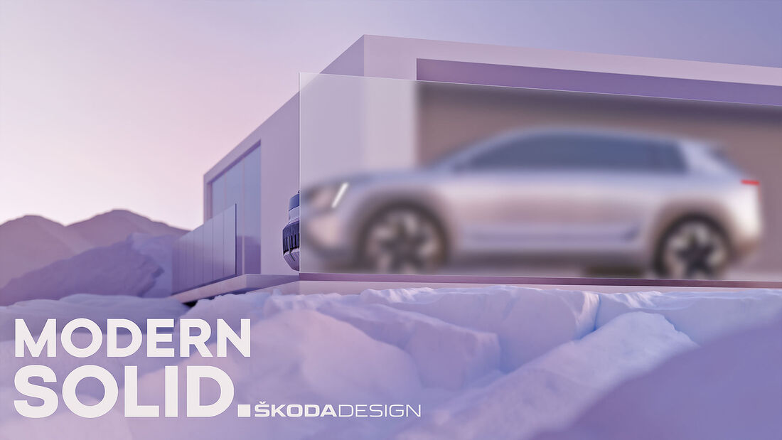 Skoda Concep Car modern solid 
