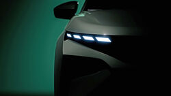 Skoda Elroq Teaser Scheinwerfer