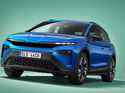 Skoda Elroq blau Sportsline Front