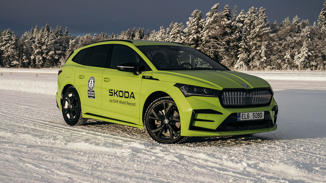 Skoda Enyaq RS iV Driftrekord