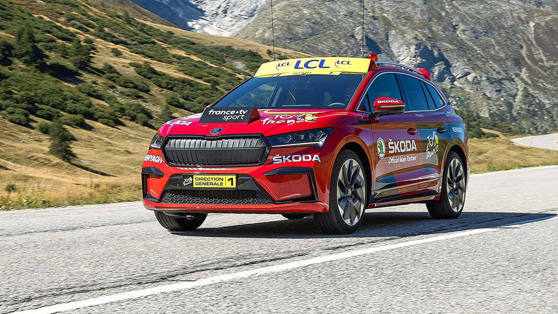 Škoda elektrifiziert die Tour de France 2020 AUTO MOTOR UND SPORT