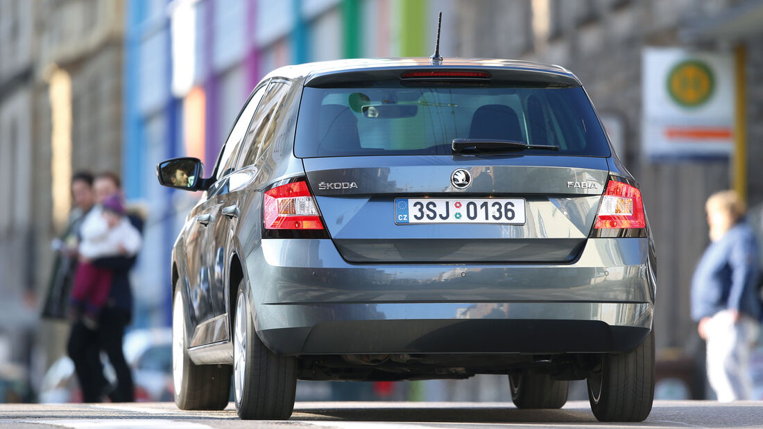 Skoda Fabia 1.2 TSI, Heckansicht