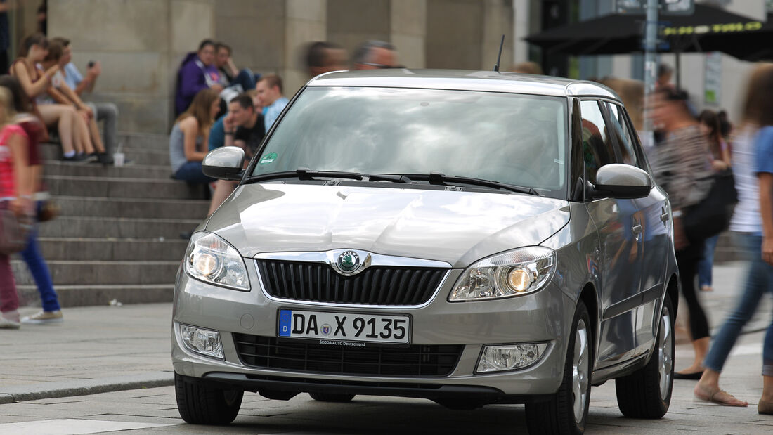 Skoda Fabia, Frontansicht