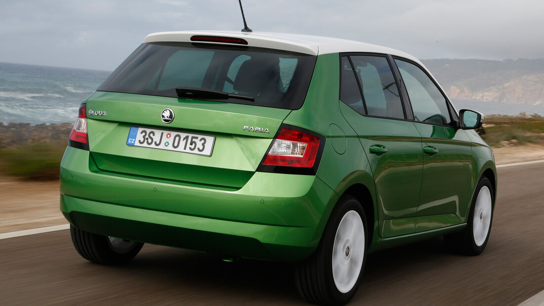 Skoda Fabia, Heckansicht