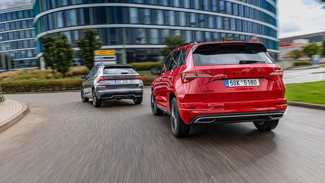 Skoda Kamiq & Karoq im Vergleich Lohnt der Aufpreis? AUTO MOTOR UND SPORT