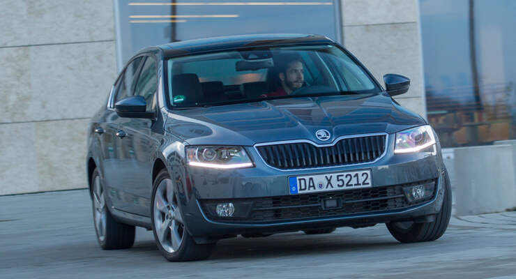 Skoda Octavia 1.4 TSI Elegance, Frontansicht