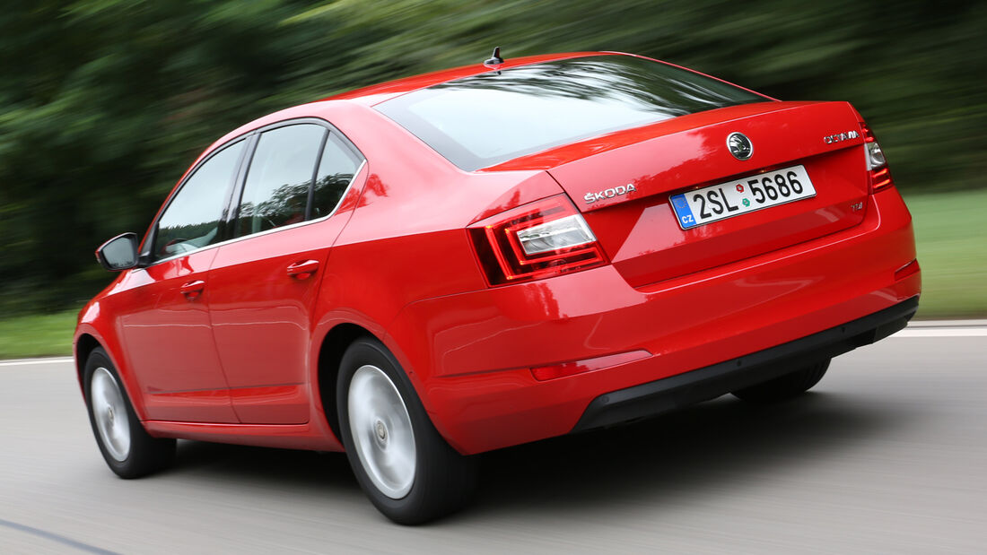 Skoda Octavia 1.6 TDI, Heckansicht