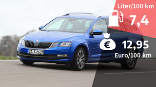 Skoda Octavia Combi 1.5 TSI Style Realverbrauch Verbrauch