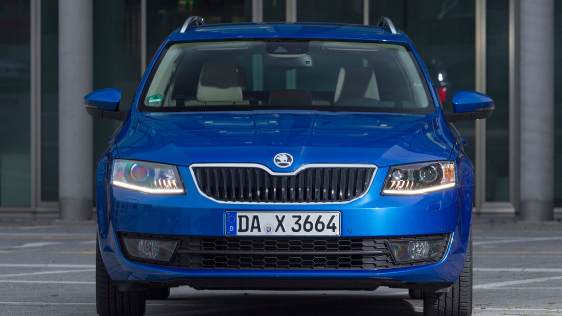 Skoda Octavia Combi, Frontansicht