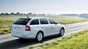 Skoda Octavia Combi Green E-Line, Seitenansicht