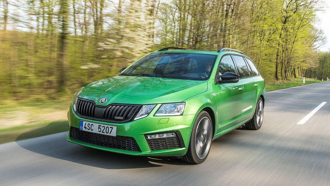 Skoda Octavia Combi RS Facelift Fahrbericht