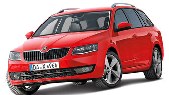 Skoda Octavia, Frontansicht