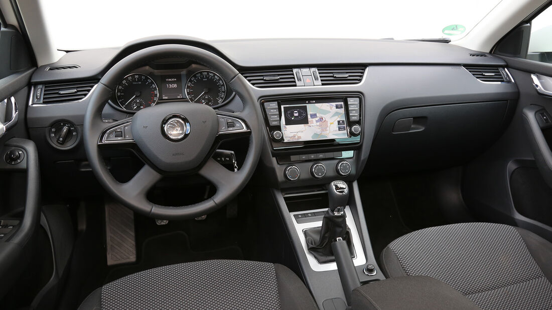 Skoda Octavia Greenline, Cockpit