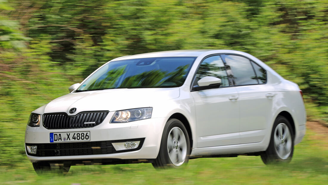 Skoda Octavia Greenline, Seitenansicht