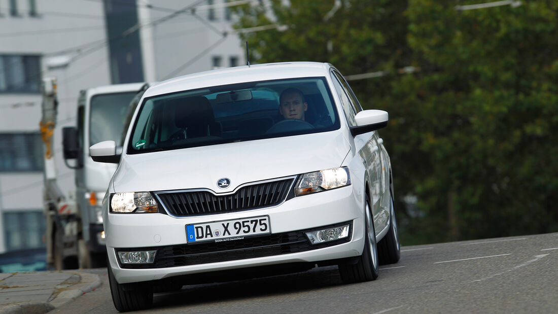 Skoda Rapid 1.2 TSI Green Tec, Frontansicht