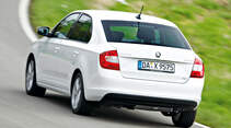 Skoda Rapid 1.2 TSI Green Tec, Heckansicht