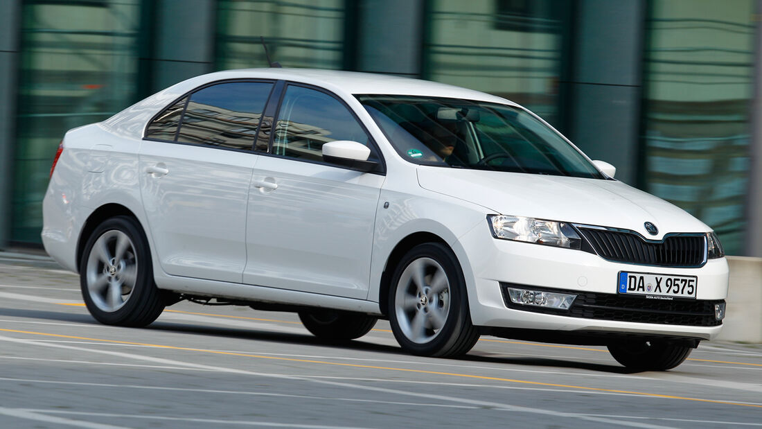 Skoda Rapid, Frontansicht