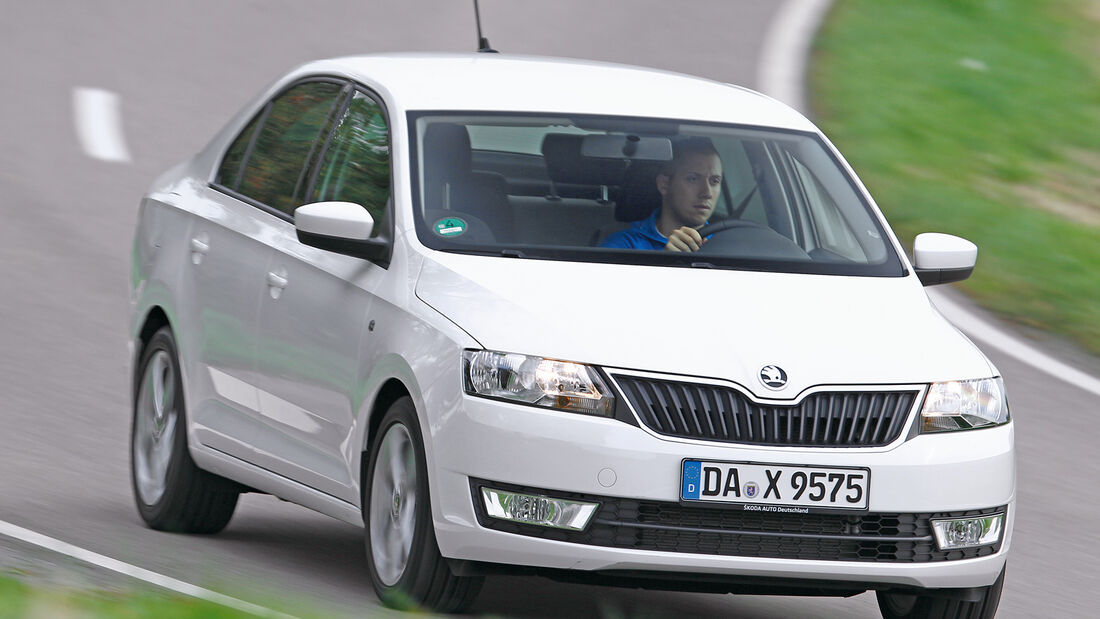 Skoda Rapid, Frontansicht