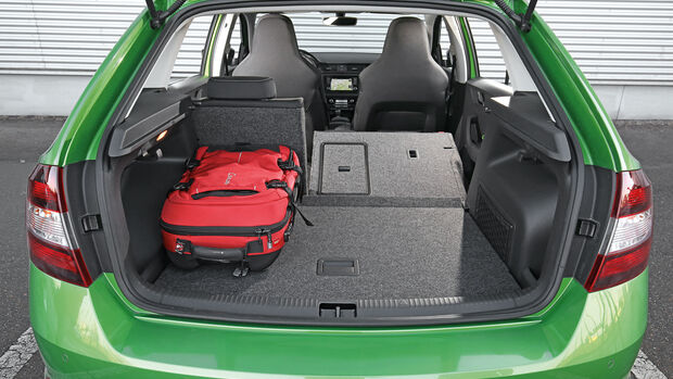 Skoda Rapid Spaceback 1.2 TSI, Kofferraum