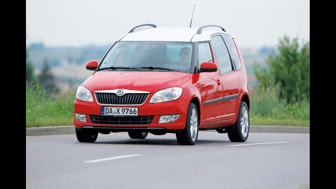 Skoda Roomster, Frontansicht