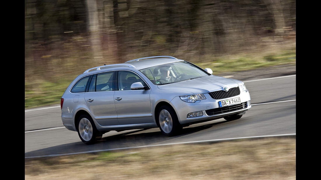 Skoda Superb Combi 2.0 TDI im Test | AUTO MOTOR UND SPORT
