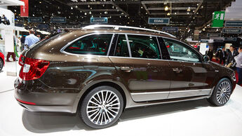 Skoda Superb Combi 4x4 Laurin & Klement, Genfer Autosalon, Messe, 2014